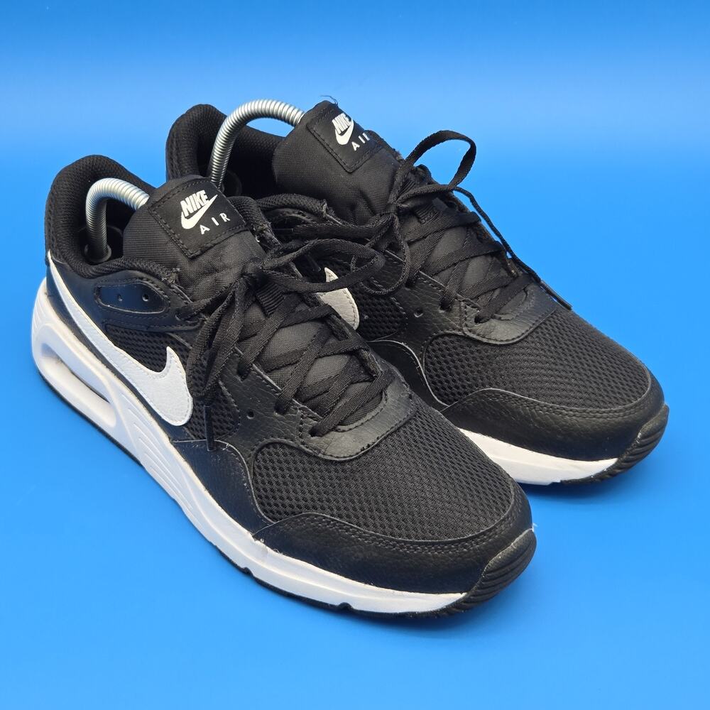 Nike Air Max SC Women’s Size 10 Black White Running Shoes Sneakers CW4554-001 - Picture 4 of 11